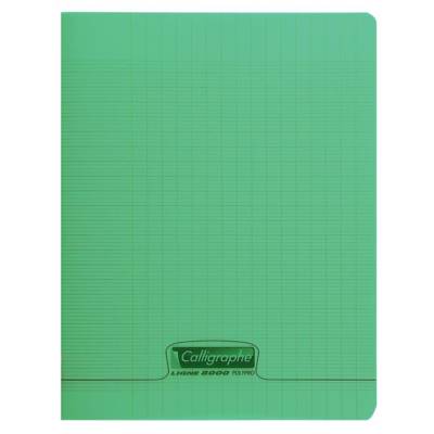 Cahier 8000 POLYPRO 170 x 220 mm 48 pages vert - CLAIREFONTAINE