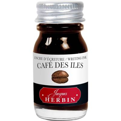Flacon D'encre 10ml Stylo Plume et Roller Café des Iles - HERBIN