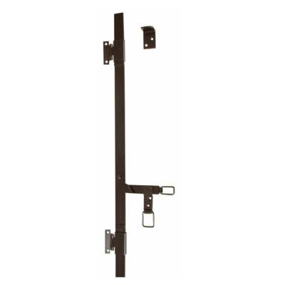 Espagnolette plate 2400mm et accessoires noirs - Gedimat - AFBAT