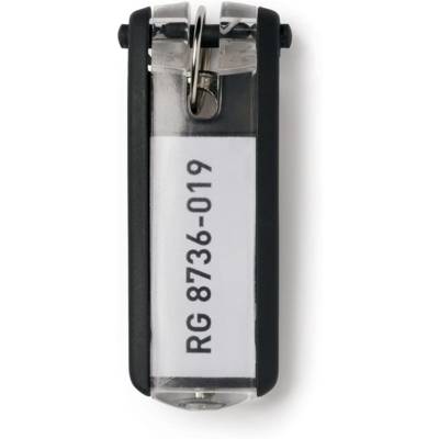 Porte-clés KEY CLIP Noir en Lot de 6