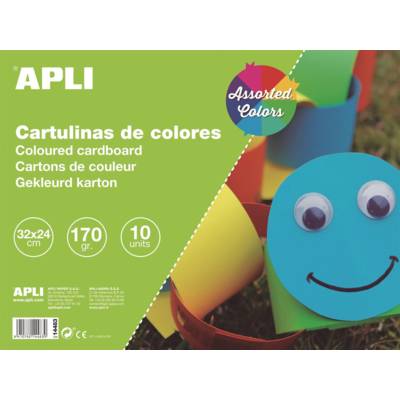 Bloc de 10 Feuilles de papier 24x32cm pour dessin, découpage, pliage couleurs assorties