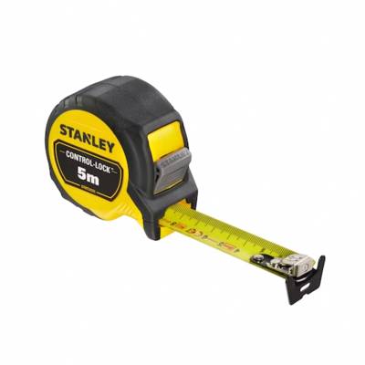 Mesure 5M X 25MM double marquage STANLEY MAGNÉTIQUE CONTROL-LOCK™  - STHT37231-0 - Maxoutil