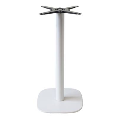 Pied de mange-debout blanc Round - intérieur - RestooTab