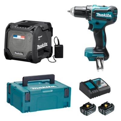 Ensemble perceuse visseuse LXT DDF485RTJ + enceinte connectée DMR202B - Gedimat