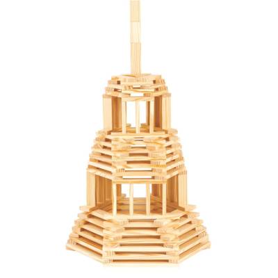 TECAP ? 3XL - 120 planchettes de Construction en Bois