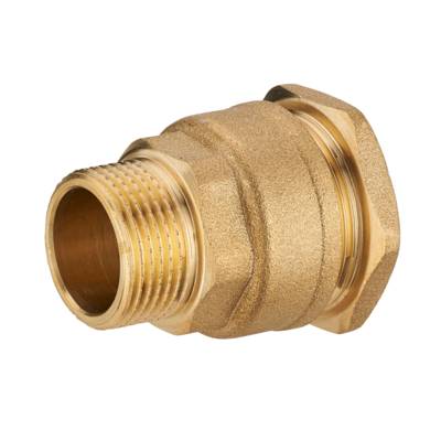 Raccord laiton droit mâle ø20 x 27 mm - Gedimat - NOYON ET THIEBAULT