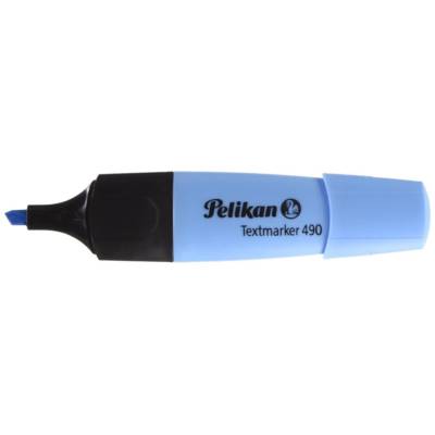 Surligneur Textmarker 490 Pte biseautée 1 - 5 mm Bleu fluo