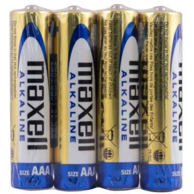 Pack de 4 Piles Alcaline Micro LR03/AAA 1,5V