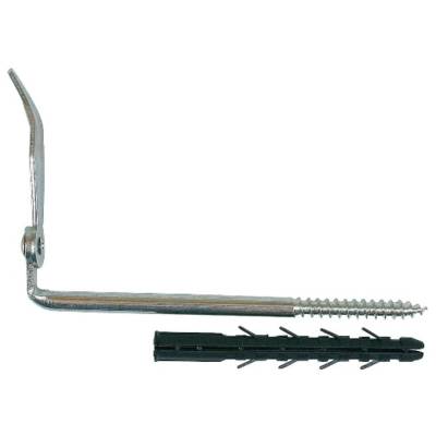 Arrêt de volet 0/5 ING FIXATION isolation extérieure - arrêt 130 mm Noir - A070070 - Maxoutil