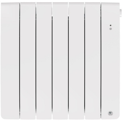 Radiateur chaleur douce connecté Bilbao 4 horizontal 1000W Blanc brillant - THERMOR - 493823