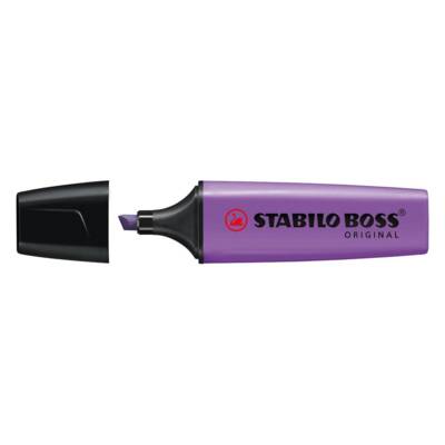 Surligneur BOSS ORIGINAL Rechargeable Pointe Biseautée 2-5 mm Lavande - STABILO
