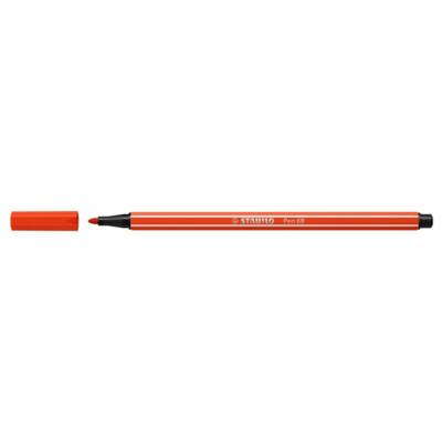 Feutre de Dessin PEN 68 Pointe Moyenne 1 mm Rouge clair - STABILO