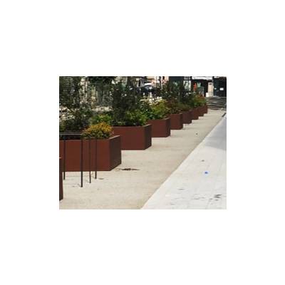 Jardinière Cosmopolitan  Carré - Jardinière L150xl150 cm coloris variable