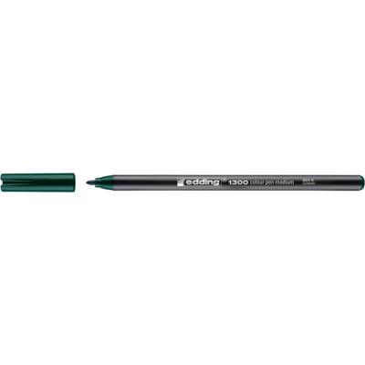 Feutre de Coloriage moyen 1300 vert bouteille 2 mm - EDDING