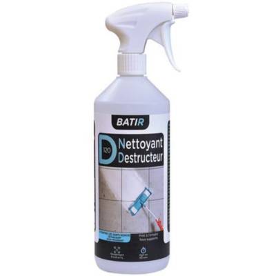 Nettoyant destructeur BATIR D120 - pot de 1l - Gedimat - RECA