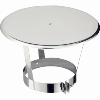 Chapeau Pare-pluie Inox Ø150 CPP 150 POUJOULAT - 45150078 - Maxoutil