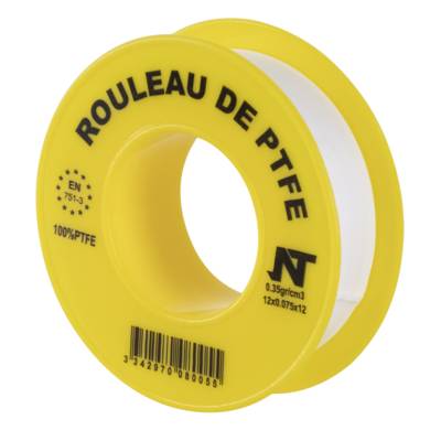 Rouleau de teflon - l.12 mm ep.0,075 L.1200 - Gedimat - NOYON ET THIEBAULT