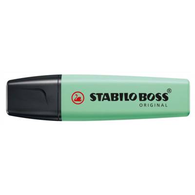 Surligneur BOSS ORIGINAL Pastel Pointe Biseautée 2 - 5 mm Vert pastel - STABILO
