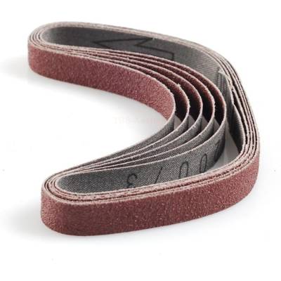 Bande de ponçage en corindon supérieur pour ponceuse BS/E - Grain 180 - lot 5 bandes - PROXXON - 28581 - Maxoutil