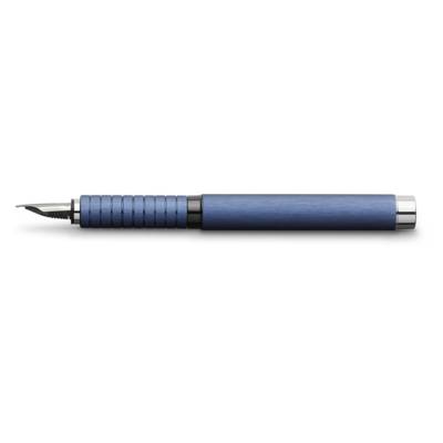 Stylo plume Essentio Aluminium Bleu fine