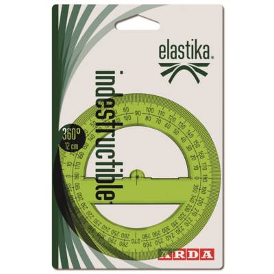 Rapporteur INDESTRUCTIBLE  "elastika" 360° 12 cm