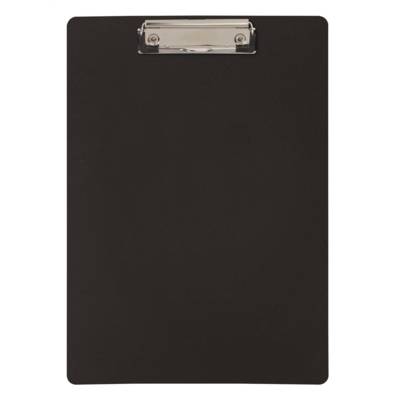 Porte-bloc robuste A4 en polypropylène noir