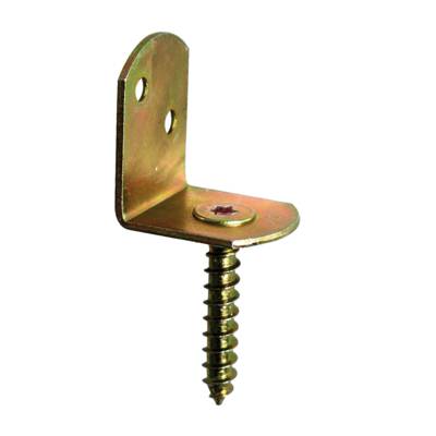 Equerre pour clôture tressée en L 83x32mm - paquet de 4 pièces - Gedimat - ALBERTS
