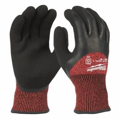 Gants MILWAUKEE Hiver Anticoupure niveau 3/C - Taille 11 - 4932471350