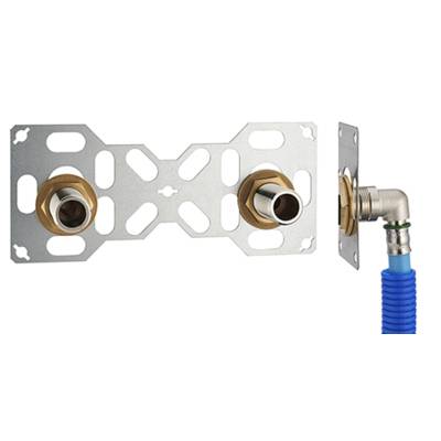 Platine double EA 150 PER à sertir - mâle ø20 x 27 - Gedimat - NOYON ET THIEBAULT