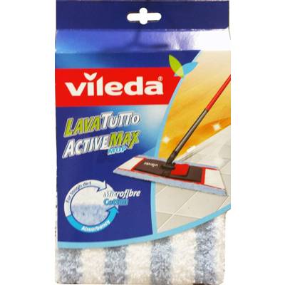 Recharge Microfibre & Coton pour Balai à Plat Active Max 28 cm