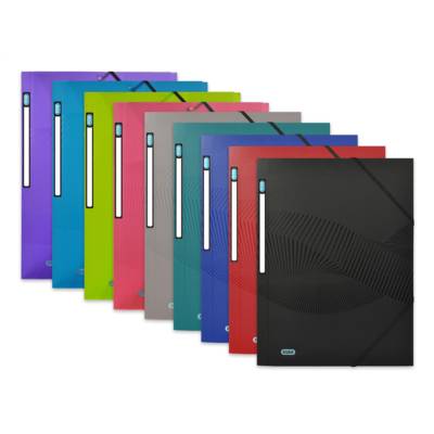 Chemise élastique OSMOSE  A4 PP Coloris aléatoire