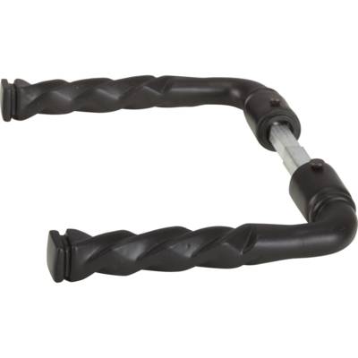 Béquille double alu carré 6 avec fourreau adaptateur 8mm 70mm - Gedimat - THIRARD
