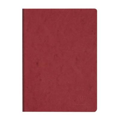 Cahier brochure Age Bag A4 192 pages uni - Rouge - CLAIREFONTAINE