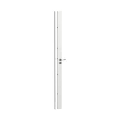Serrure PROTECTIVE 41 HDI+ 4 points GA 65x35 Vis 70 ASSA ABLOY 4 Clés - Blanc Muze Chromé velours - Gauche - 28468000 - Maxoutil