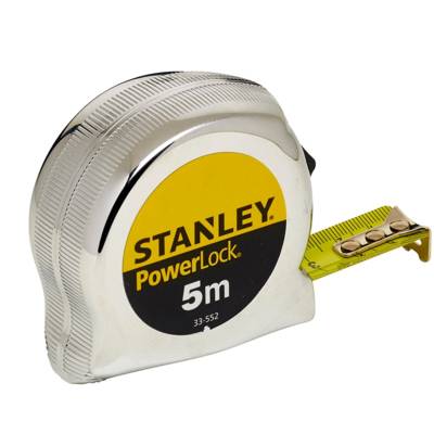 Mesure STANLEY Powerlock Blade armor - 5 m x 19 mm - 0-33-552 - Maxoutil
