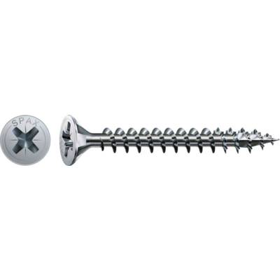 Vis à bois Tête fraisée Pozi N°2 4,5X50 Diamètre de tête:8,8  Filetage total WIROX - SPAX - bte 500 - 1081010450505 - Maxoutil