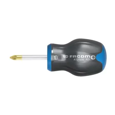 Tournevis Protwist pour vis cruciforme Pozidriv lame courte PZ 1x25 - FACOM - ATD1X25
