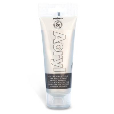 Tube Soft Plastique 75ml Peinture Acrylique Fine Argent 910 - PRIMO