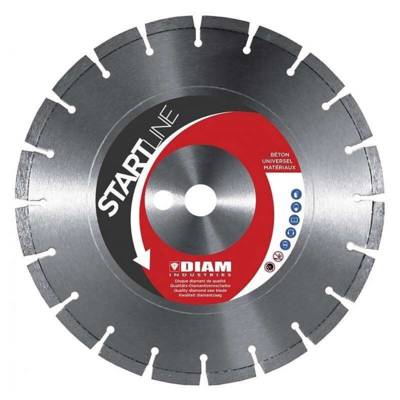 Disque diamant STARTLINE béton Ø230 mm - Gedimat - DIAM INDUSTRIES