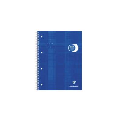 Dot Book cahier reliure intégrale 22,5x29,7cm 240 pages détachables perforé 4 trous - CLAIREFONTAINE