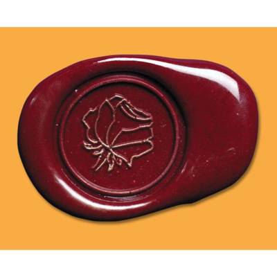 Pastille laiton pour sceau sur broche rose - HERBIN