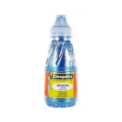 Peinture à l'eau Pailletée Bleu en 250 ml - CLÉOPÂTRE