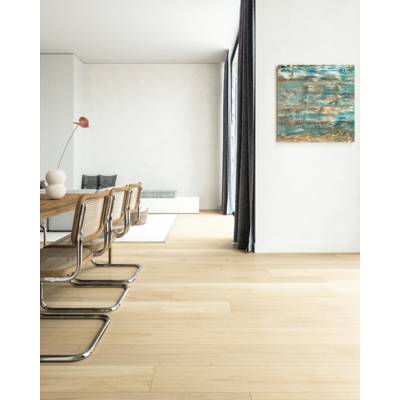 Parquet massif chêne NUAGE ETERNAL - 250-1500 x 120 x 14 mm - Gedimat