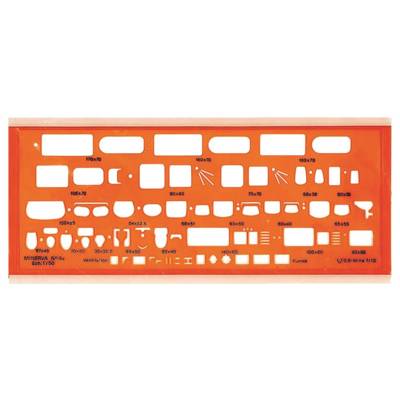 Trace-lettres Sanitaires Ech. 1/50 N°4A - MINERVA