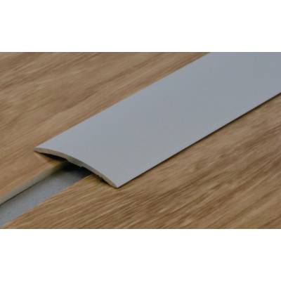 Seuil aluminium anodisé extra plat adhésivé butyle naturel - Gedimat - DINAC