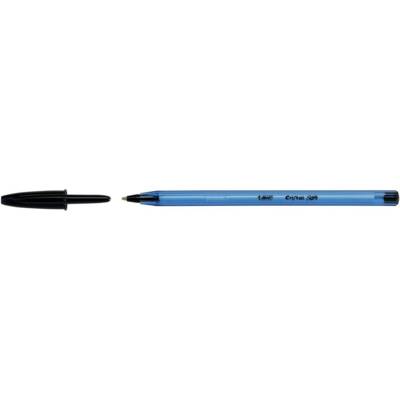 Stylo bille CRISTAL SOFT pointe moyenne 1,2 mm encre Noire