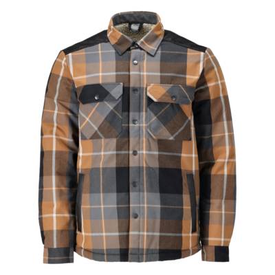 Chemise de travail en flanelle avec doublure fourrure MASCOT Customized - 23104-446-Noisette-S