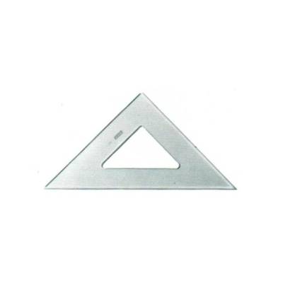 Equerre Plexiglas antitache 3mm non graduée 45°  n° 5045 A ( 50cm )