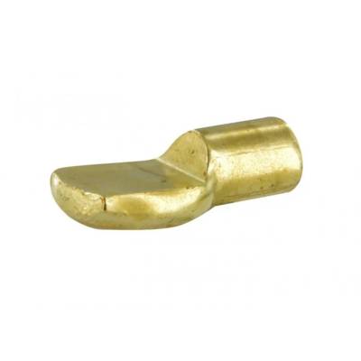 Taquet d'étagère à enfoncer Ø7 mm acier laitonné - Gedimat