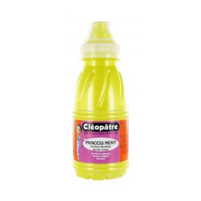 Peinture Acrylique Princess Mérit Nacrée Jaune en 250 ml - CLÉOPÂTRE
